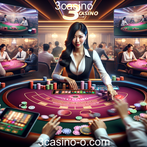 Experiência Imersiva no Cassino Ao Vivo do 3casino